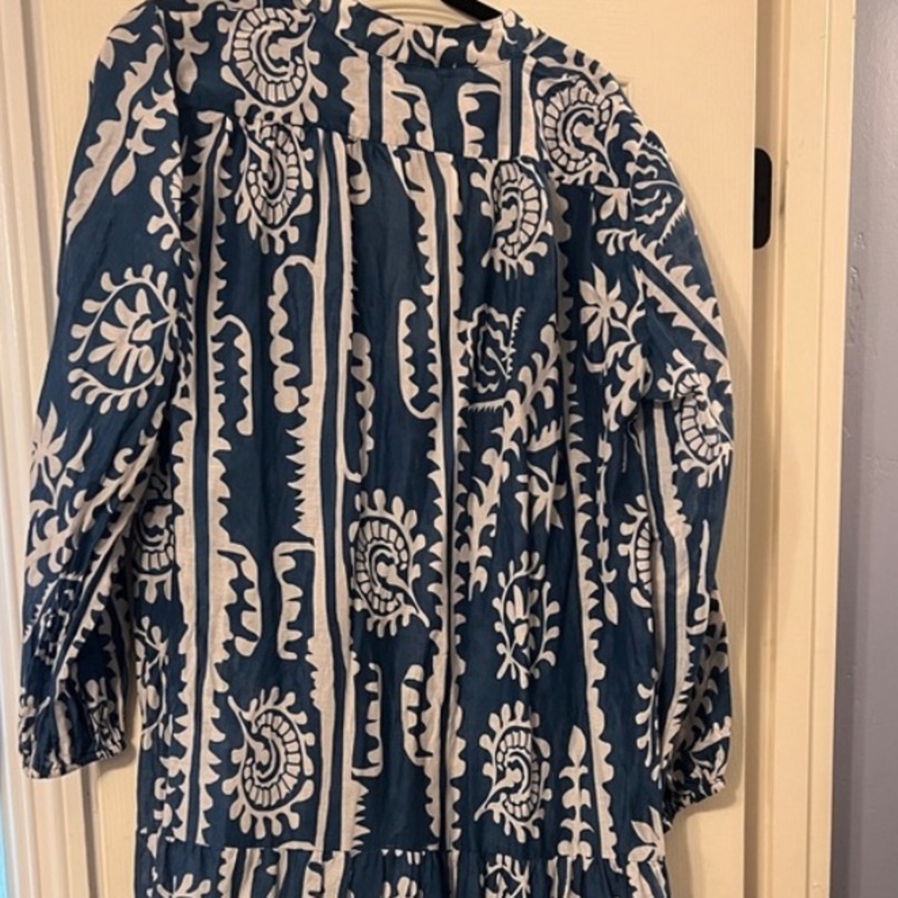 ZARA Printed Midi Dress - Picture 6 of 10